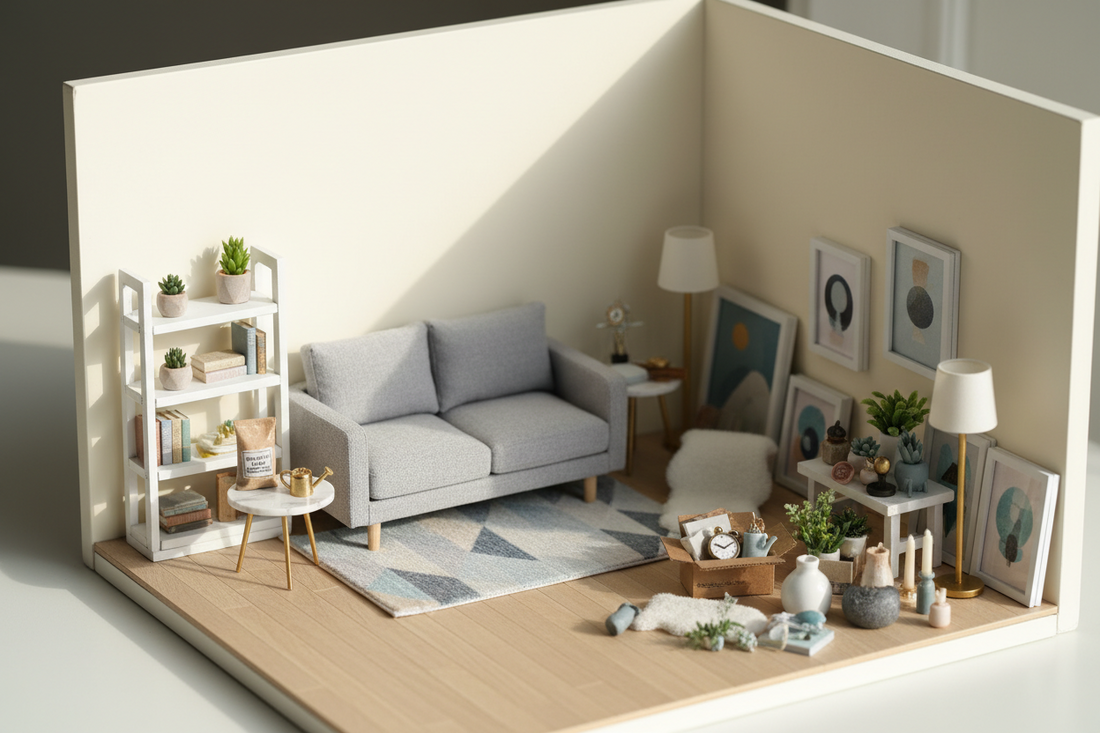 From Blank Shell to Cozy Scene: A Beginner’s Guide to Decorating a Dollhouse Room
