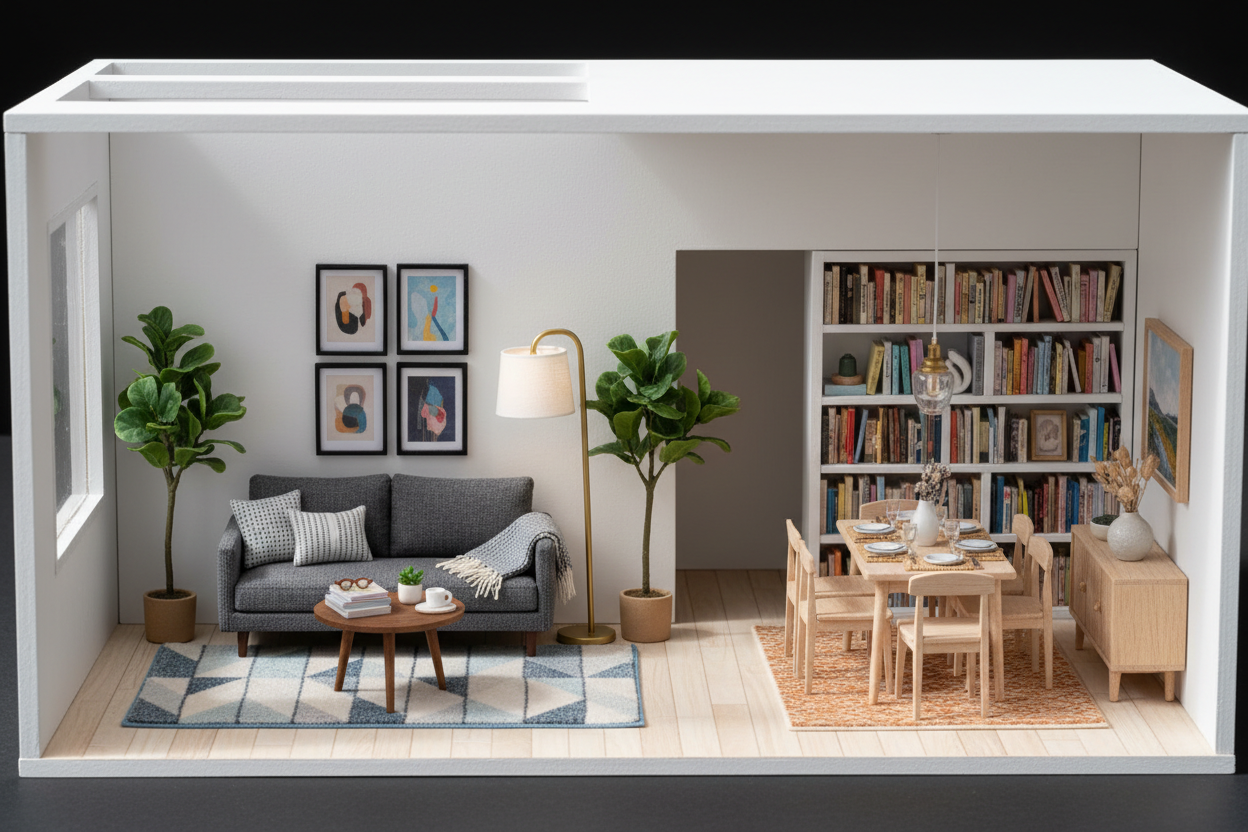 The Art of Tiny Interiors: How to Make a Dollhouse Feel Real