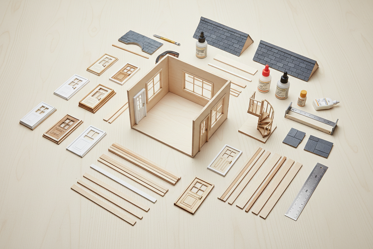 Build It From the Ground Up: Essential Supplies for Dollhouse Construction