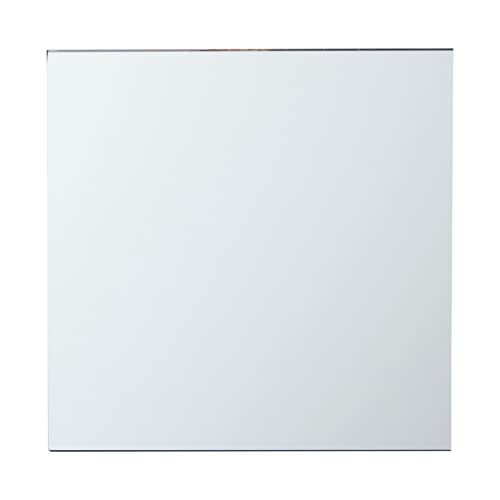 Bright Creations Square Mirror Tiles - 4 in, Silver, Pack of 50 - for Crafts & Table Centerpieces - Mirror Mosaic Tiles - size: 4 inches