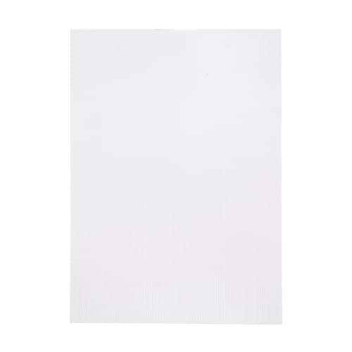 MECCANIXITY Miniature Roof Tiles ABS Roof Sheet White 30x21.5cm/1.18x0.84