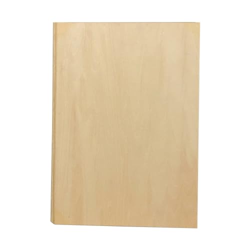 9 Pack 1/8X 12 X 17 Inch Thin Basswood Plywood Sheets for Lasercuting DIY Crafts Project