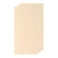 MECCANIXITY 3pcs Basswood Sheets 8x4 x 1/16" Unfinished Wood Boards Plywood - size: 8 x 4 x 1/16 Inch