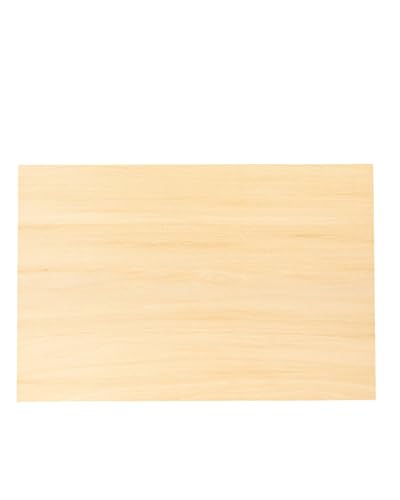 16 Pack Basswood Sheets 11.93"x18.1"x1/8", 3mm Basswood for Laser Cutting, Thin Plywood Board Unfinished Wood for Crafts, DIY Architectural Models Making, Wooden Engraving, Wood Burning Product.