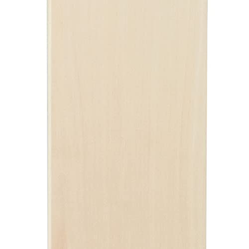 Midwest Products 4 in. W x 3 ft. L x 3/32 in. Basswood Sheet