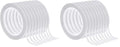 cridoz Double Sided Adhesive Tape, 9 Rolls Double-Side Craft Tape for Card Making, Scrapbooking, DIY Crafts and Office School Stationery Supplies (1/4 Inch, 25 Yards Per Rool) (Pack of 2) - size: 1/4 inch x 25 yards (Pack of 2)