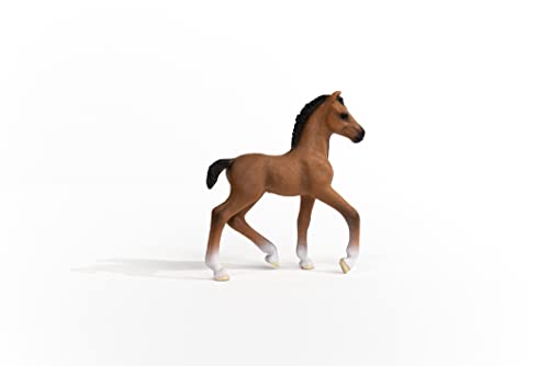 Schleich Horse Club, Realistic Horse Toy Figures for Girls and Boys, Oldenburg Foal Baby Horse Figurine, Ages 5+ - style: Former Style