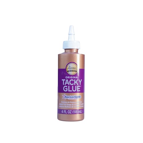 All-Purpose Tacky Glue – Premium Adhesive for Crafts, Jewelry, and Household Repairs – Original 4 Oz. (3 Bottles) - size: 3 Pack, style: Original Tacky 4 Oz.