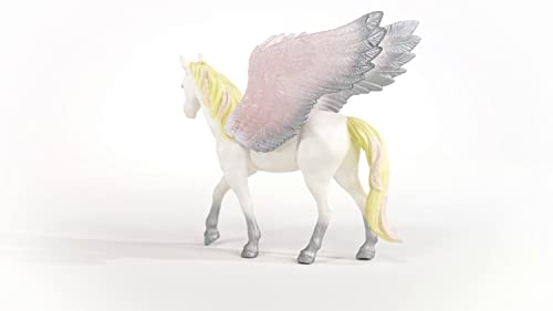 Schleich bayala, Unicorn Toys, Unicorn Gifts for Girls and Boys 5-12 Years Old, Star Pegasus Mare, Multi, 70579 - style: 2022 Box Style