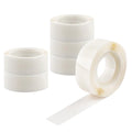 Briartw 1800 Pcs 3/16in (5mm) Clear Mini Glue Point Dots,6 Roll Double Sided Self-Adhesive Dots Stickers for Craft,Ultra Thin Adhesive Dots,Permanent Sticky DIY Craft Dots,for Small Embellishments - size: 3/16in (5mm)