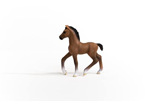 Schleich Horse Club, Realistic Horse Toy Figures for Girls and Boys, Oldenburg Foal Baby Horse Figurine, Ages 5+ - style: Former Style