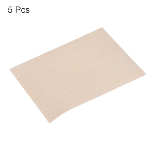 MECCANIXITY Pack of 5Pcs Dollhouse Floorboards 8.3"x5.8" Dollhouse Flooring