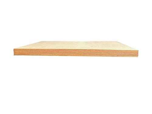 9 Pack 1/16 X 9 X 12 Inch Thin Basswood Plywood Sheets for Crafts