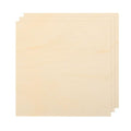 MECCANIXITY 3pcs Basswood Sheets 6x6 x 1/16" Unfinished Wood Boards Plywood - size: 6 x 6 x 1/16 Inch