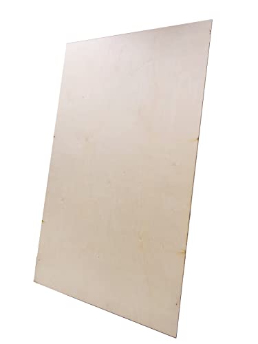Plywood 12Pcs, 2MM 1/8" x 12" x 20" Inch,Perfect for Arts and Crafts, School Projects and DIY Projects,Baltic Birch Sheets, Perfect for Laser, CNC Cutting and Wood Burning - size: 12 Pieces 1/8"x12"x20"