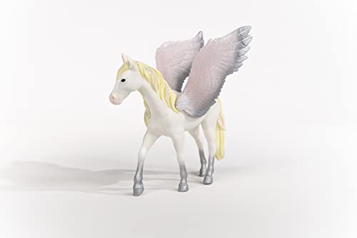 Schleich bayala, Unicorn Toys, Unicorn Gifts for Girls and Boys 5-12 Years Old, Star Pegasus Mare, Multi, 70579 - style: 2022 Box Style