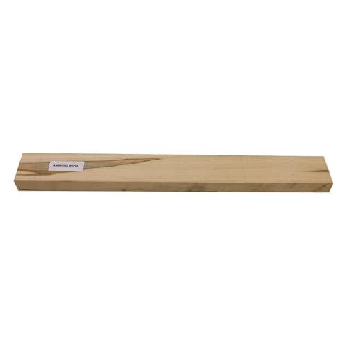 Ambrosia Maple Thin Stock Lumber Boards Wood Crafts 1/2" x 6" x 36" - size: 1/2 " x 6 " x 36"