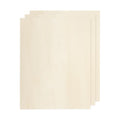 MECCANIXITY 3pcs Basswood Sheet 6x8x3/16 Inch Unfinished Wood Boards - size: 6 x 8 x 3/16 Inch