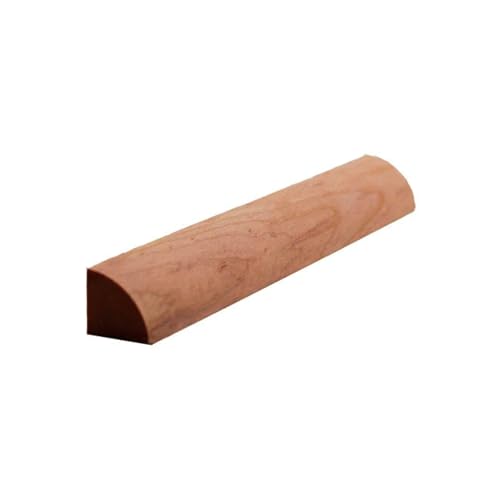 EWQR11 Quarter Round 1/2" x 1/2" Moulding Trim. Unfinished, Cherry, 94" - color: Cherry, size: 94 inches