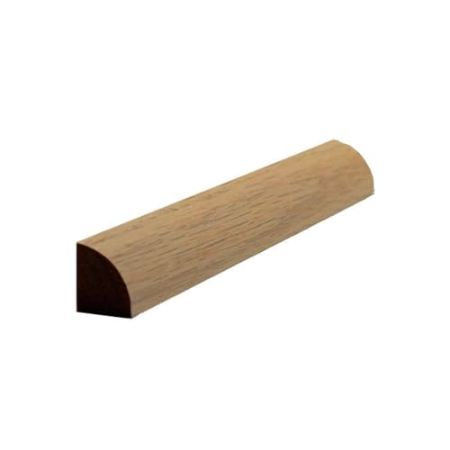 EWQR11 Quarter Round 1/2" x 1/2" Moulding Trim. Unfinished, Cherry, 94" - color: Cherry, size: 94 inches