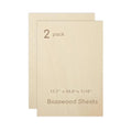 2 Pack Plywood Sheets, 17.1" x 23.6"x 1/16" Basswood Sheets - color: 2 Pack, size: 17.1" x 23.6"x 1/16"