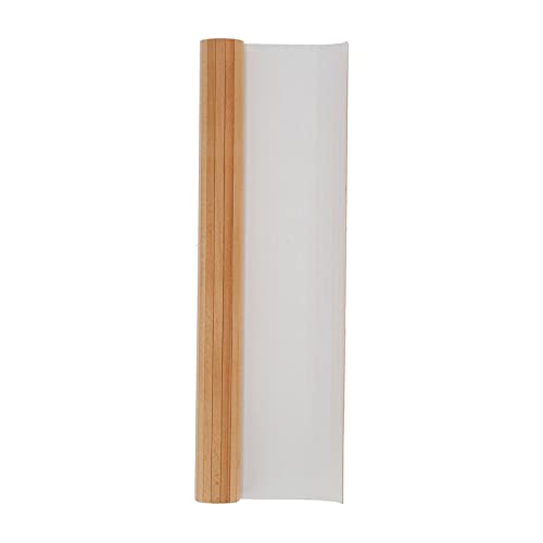 Miniature Flooring, Cut Freely Self Adhesive Solid Wood Dollhouse Floorboard Easy to Use with Glue on The Back for Children for Decoration