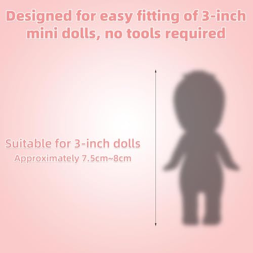 10 Sets Doll Outfits for 3 Inch/7.5-8cm Doll Pack, Mini Toys Clothes Pack - style: Style 3