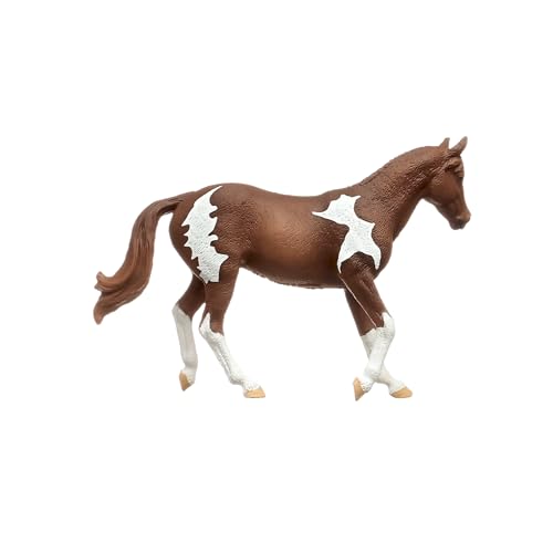 Schleich Horse Club - Paint Horse Mare Toy Figurine - Kids Ages 5+ | 14901 - style: Paint Horse Mare