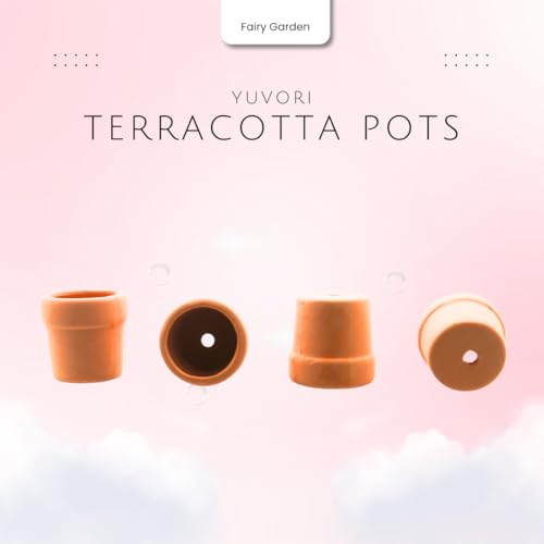 Mini Terracotta Pots – Small Clay Flower Pots for Succulents, Cactus, DIY Crafts, Fairy Garden, School Projects, Mini Planters, Set of 30 (Straight Cylinder, 1.2 Inch) - size: 1.2 Inch, style: Straight Cylinder