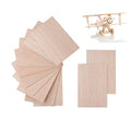 12 Pack Balsa Wood Sheets 1/16 x 4 x 6 Inch Unfinished Natural Wood - size: 6 x 4 x 1/16 inch