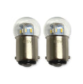 #82, 64 Globe Shape Miniature Bulb LED Replacement | 6.5-Volt | BA15D Base (2-Pack; Bright White) - color: Pure White, size: 2 Pack