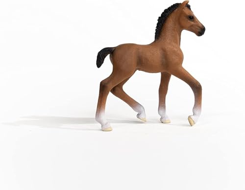 Schleich Horse Club - Oldenburg Foal Toy Figurine - Kids Ages 5+ | 13947 - style: Current Style