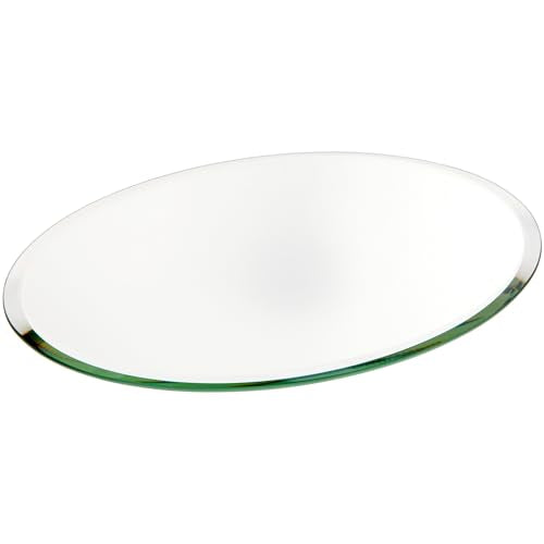 Plymor 7 x 9 inch Oval, 3mm Thick, Beveled Glass Mirror, Pack of 3 - size: 7" x 9" (3 Count)