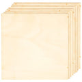 Bright Creations Wood Squares - 8-Pack, 8 x 8 in, 1/8 in Thick Basswood Plywood - Unfinished Thin Wooden Panels for DIY Crafts, Laser Cutting & Craft Paint - size: 1/8 inch