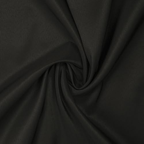 Gee Di Moda Square Tablecloth - 70 x 70 Inch Black Table Cloth for Medium Square or Round Tables - Heavy Duty Washable Fabric - for Buffet Table, Holiday Party, Dinner, Wedding & Baby Shower - color: Black, size: 70" x 70" (Square)