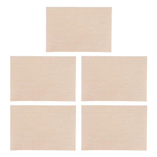MECCANIXITY Pack of 5Pcs Dollhouse Floorboards 8.3"x5.8" Dollhouse Flooring