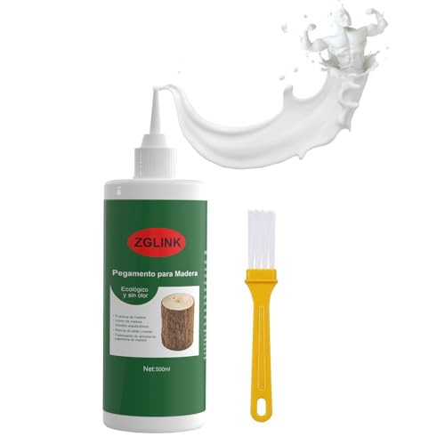 17.5oz Wood Glue, Strongest Glue for Woodworking，Suitable for Various Wood Glues Used for Furniture Repair, Upgrade to The Third-Generation Heavy-Duty Furniture Wood Glue
