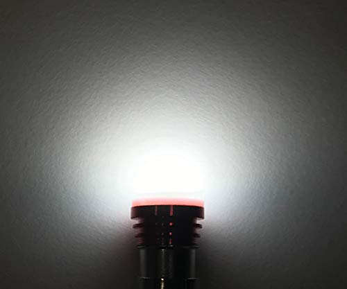 #1308#1309 28VDC Miniature Bulb LED Replacement | Base: SC Bayonet Ba15S | Lamp Shape: B6 | Voltage: 28VDC (Bright White) - color: Bright White