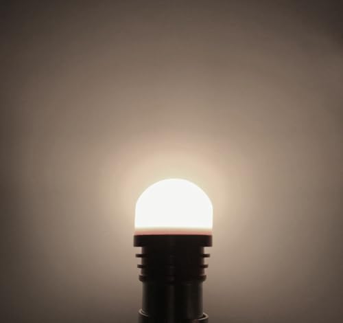 #1308#1309 28VDC Miniature Bulb LED Replacement | Base: SC Bayonet Ba15S | Lamp Shape: B6 | Voltage: 28VDC (Natural White) - color: Natural White