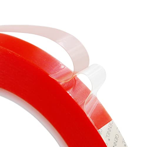 2pcs 10mm 20mm Clear Double Sided Strong Adhesive Tape Screen Repair - size: 2pcs (10mm+20mm)
