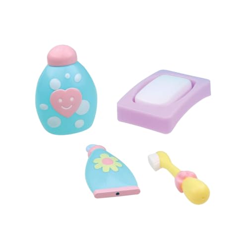 JC Toys - for Keeps Playtime! | Baby Doll Real Working Bath Set | Fits Dolls up to 16" | Shower and Faucet Really Work | Play Accessories | Ages 2+ - color: Blue/Pink Bath Set