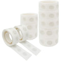 1000-Pack Transparent Adhesive Dots, Double-Sided Removable Glue Points for Balloons and Craft Projects