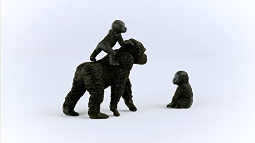 Schleich Wild Life - 3Pc Gorilla Family Playset - Kids Ages 3+ | 42601