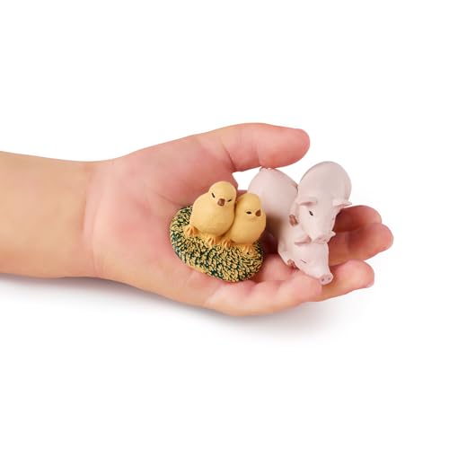 Terra by Battat Farm Animal Set, 12 Realistic Farm Animal Figures, Animals - style: Farm Animal Set #2