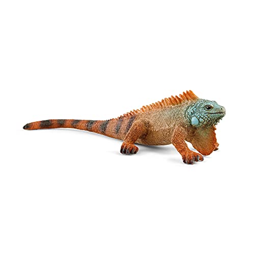 Schleich Wild Life - Iguana Toy Figurine - Kids Ages 3+ | 14854 - style: Iguana