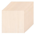 18 Pack Basswood Sheets - 6x6 Inch x 1/16 Inch Thick Plywood Balsa Wood Squares for Crafts, Laser Cutting, Wood Burning and Drawing - size: 6 x 6 inch