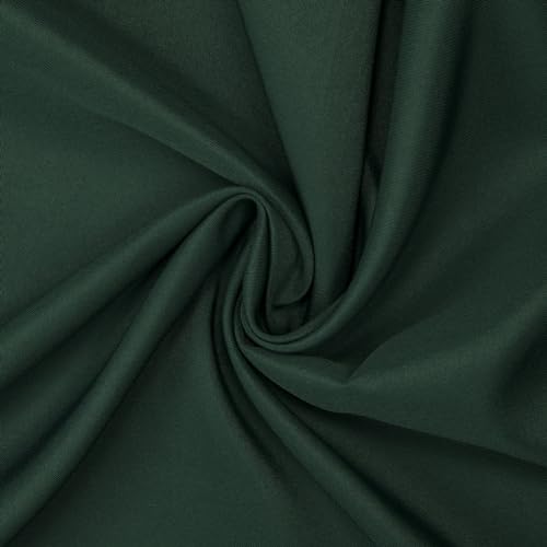 Gee Di Moda Square Tablecloth - 85 x 85 Inch Hunter Green Table Cloth for Large Square or Round Tables - Heavy Duty Washable Fabric - for Buffet Table, Holiday Party, Dinner, Wedding & Baby Shower - color: Hunter Green, size: 85" x 85" (Square)