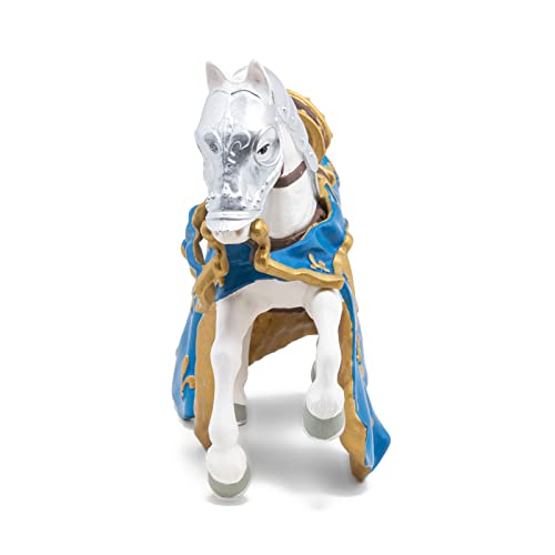 Papo Saint Louis and His Horse Figurine, Medieval Collection, Kids Ages 3+