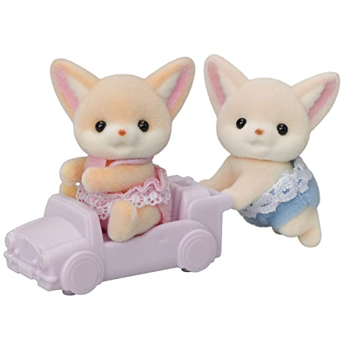 Calico Critters - Fennec Fox Twins - Collectible Dollhouse Dolls - style: Woodland/Forest