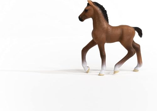 Schleich Horse Club - Oldenburg Foal Toy Figurine - Kids Ages 5+ | 13947 - style: Current Style